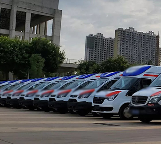 华亭市服务车队展示