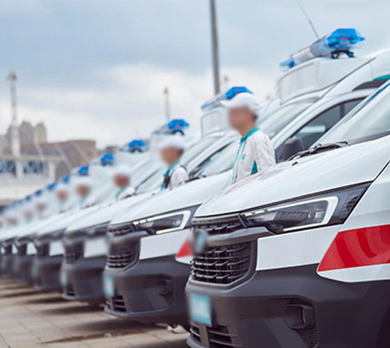 华亭市服务车队展示